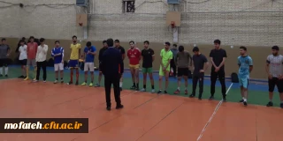آزمون و تست تیم منتخب فوتسال پردیس شهید مفتح شهرری 