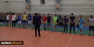 آزمون و تست تیم منتخب فوتسال پردیس شهید مفتح شهرری 