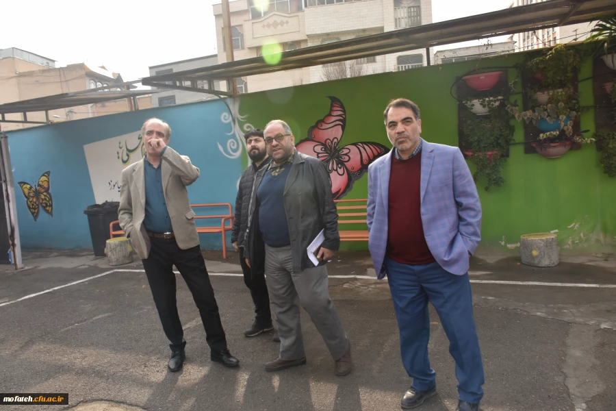 با مدیران، معلمان و کارکنان مجتمع آموزشی میر داماد شهر ری 10