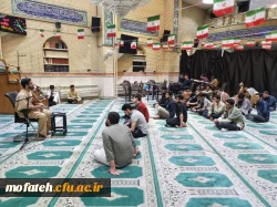 حضور دانشجومعلمان پردیس شهید مفتح شهرری در اعتکاف 