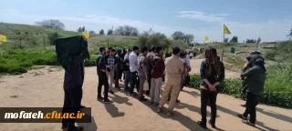 گزارش تصویری؛

بازدید دانشجو معلمان پردیس شهید مفتح شهر ری از منطقه عملیاتی فتح المبین