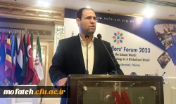 رئیس دانشگاه فرهنگیان، نماینده جمهوری اسلامی ایران در اجلاس آیسسکو 2