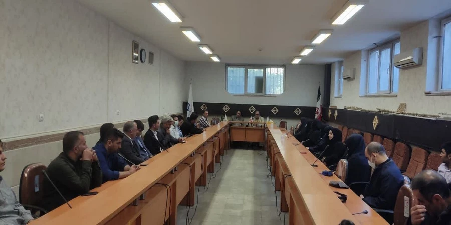 دیدار نوروزی سرپرست پردیس شهید مفتح شهرری با معاونان، کارشناس مسئولان، کارکنان و برخی دانشجومعلمان پردیس 2