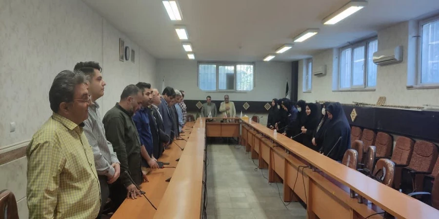 دیدار نوروزی سرپرست پردیس شهید مفتح شهرری با معاونان، کارشناس مسئولان، کارکنان و برخی دانشجومعلمان پردیس 3