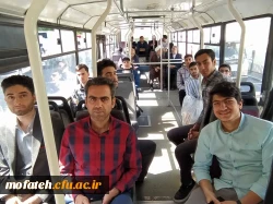 حرکت دانشجو معلمان پردیس شهید مفتح به محل دیدار با ریاست جمهوری 7