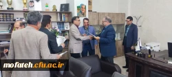 فرازی دیگر از تقدیر مقام شامخ استادان عضو محترم هیأت علمی پردیس شهید مفتح شهرری 3