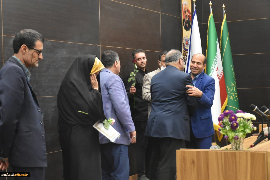 تجلیل از مقام شامخ استادان عضو محترم هیأت علمی پردیس شهید مفتح شهرری به مناسبت هفته معلم 5