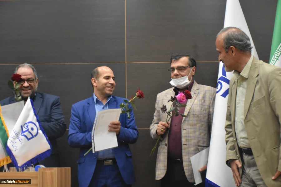 تجلیل از مقام شامخ استادان عضو محترم هیأت علمی پردیس شهید مفتح شهرری به مناسبت هفته معلم 6