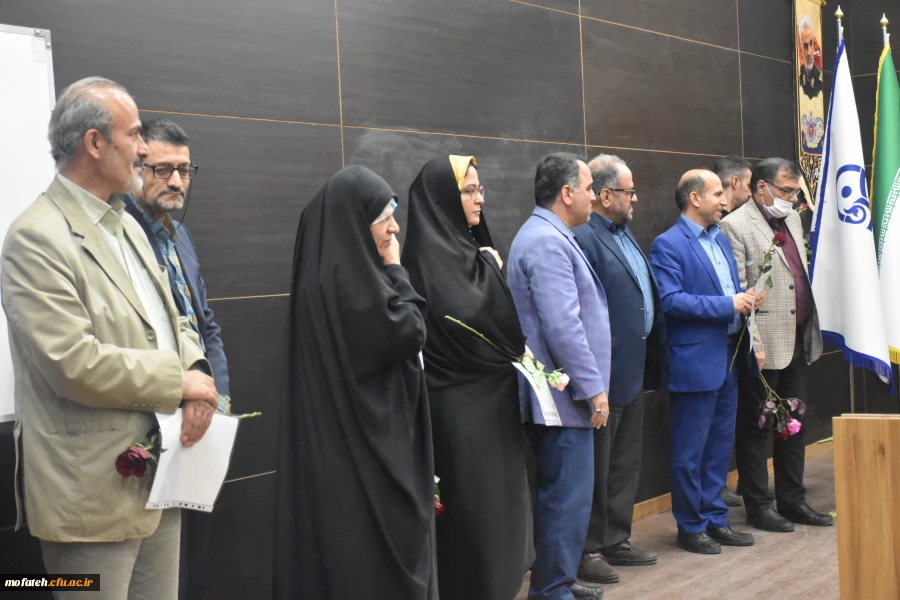 تجلیل از مقام شامخ استادان عضو محترم هیأت علمی پردیس شهید مفتح شهرری به مناسبت هفته معلم 9