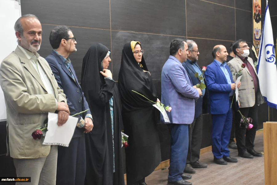 تجلیل از مقام شامخ استادان عضو محترم هیأت علمی پردیس شهید مفتح شهرری به مناسبت هفته معلم 11