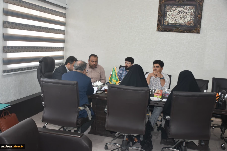 جلسه سنجش فرهنگی دانشگاه فرهنگیان استان تهران با حضور جناب آقای دکتر اولی؛ مدیریت محترم امور پردیس های استان تهران 18