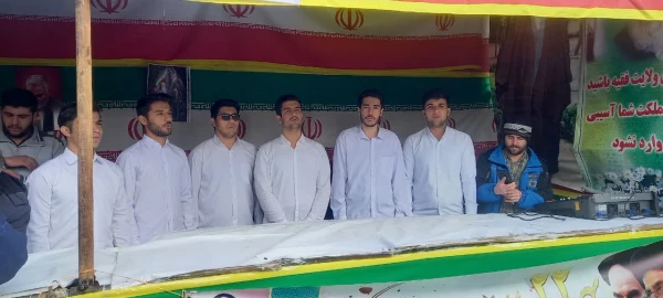 مراسم 22 بهمن ماه و حضور همکاران و دانشجو معلمان پردیس در این مراسم 9