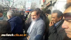 مراسم 22 بهمن ماه و حضور همکاران و دانشجو معلمان پردیس در این مراسم 32