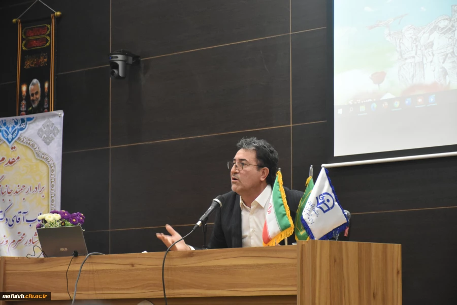 برگزاری مراسم گرامیداشت آزاد سازی خرمشهر با حضور جناب آقای دکتر رشادی؛ مشاورمحترم وزیر علوم،تحقیقات و فناوری در امور ایثارگران  8