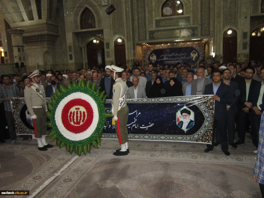 تجدید بیعت استادان و کارکنان دانشگاه فرهنگیان استان تهران با آرمان های حضرت امام خمینی(ره) 5