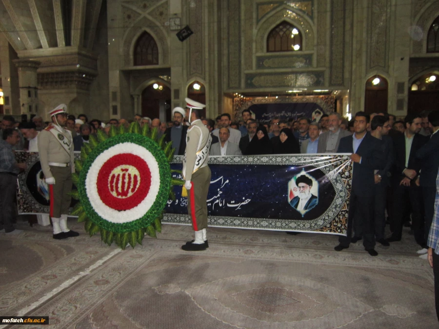 تجدید بیعت استادان و کارکنان دانشگاه فرهنگیان استان تهران با آرمان های حضرت امام خمینی(ره) 6