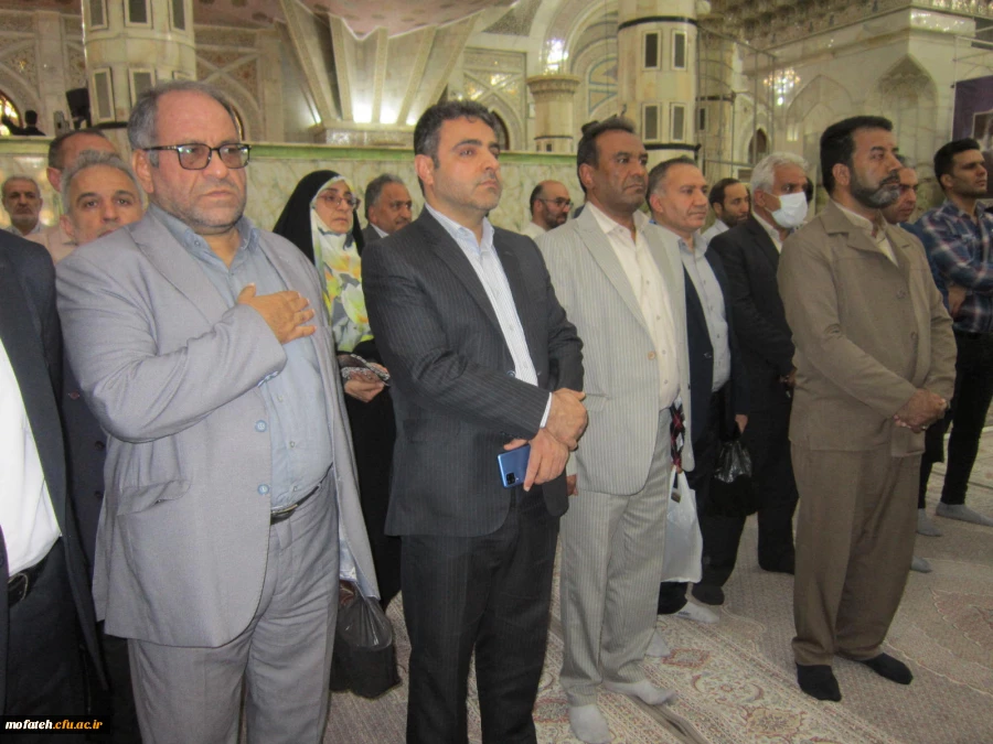 تجدید بیعت استادان و کارکنان دانشگاه فرهنگیان استان تهران با آرمان های حضرت امام خمینی(ره) 7