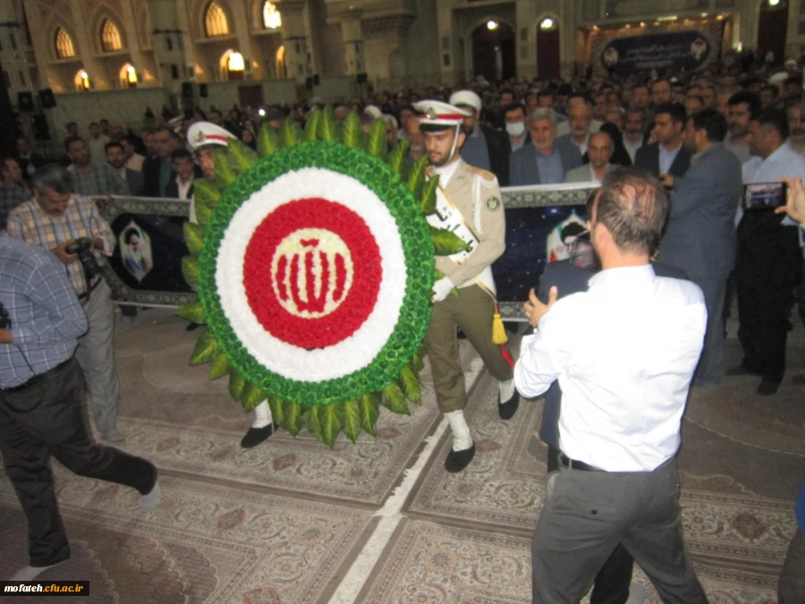 تجدید بیعت استادان و کارکنان دانشگاه فرهنگیان استان تهران با آرمان های حضرت امام خمینی(ره) 8