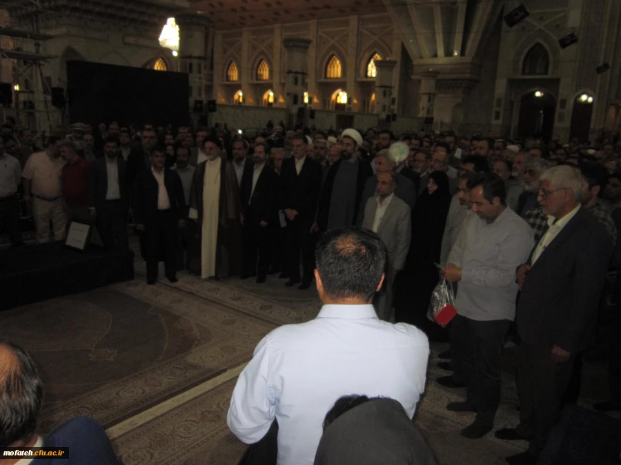 تجدید بیعت استادان و کارکنان دانشگاه فرهنگیان استان تهران با آرمان های حضرت امام خمینی(ره) 9