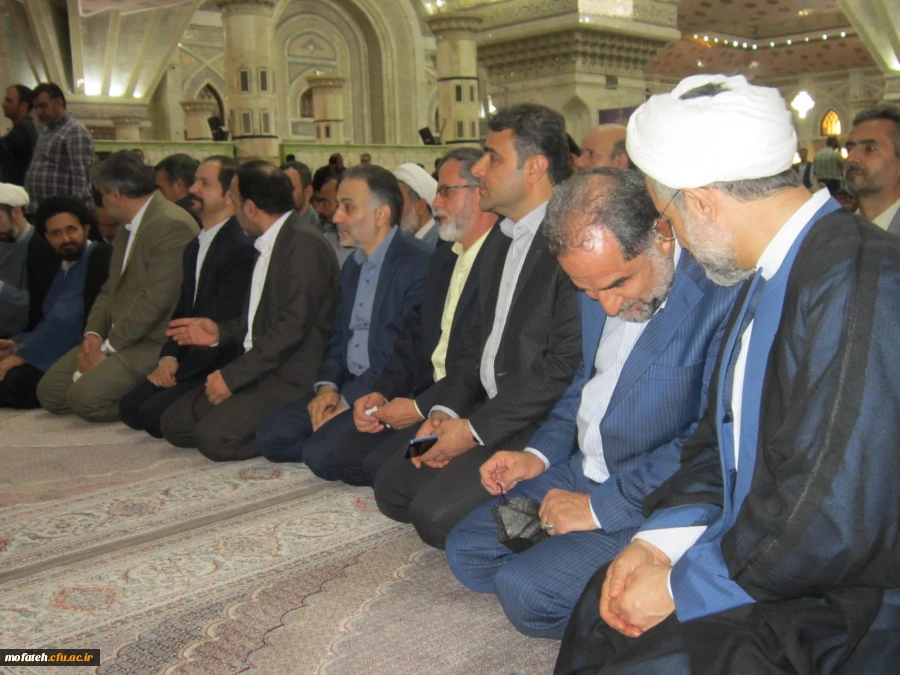 تجدید بیعت استادان و کارکنان دانشگاه فرهنگیان استان تهران با آرمان های حضرت امام خمینی(ره) 13