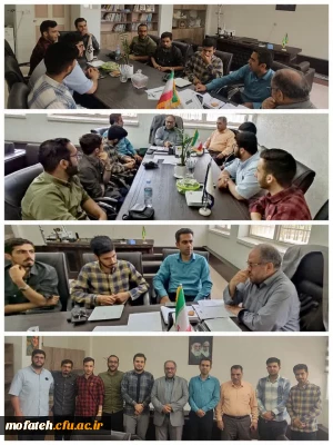 در دفتر ریاست برگزار گردید:

جلسه معارفه اعضای شورای صنفی و انتخاب دبیر شورا