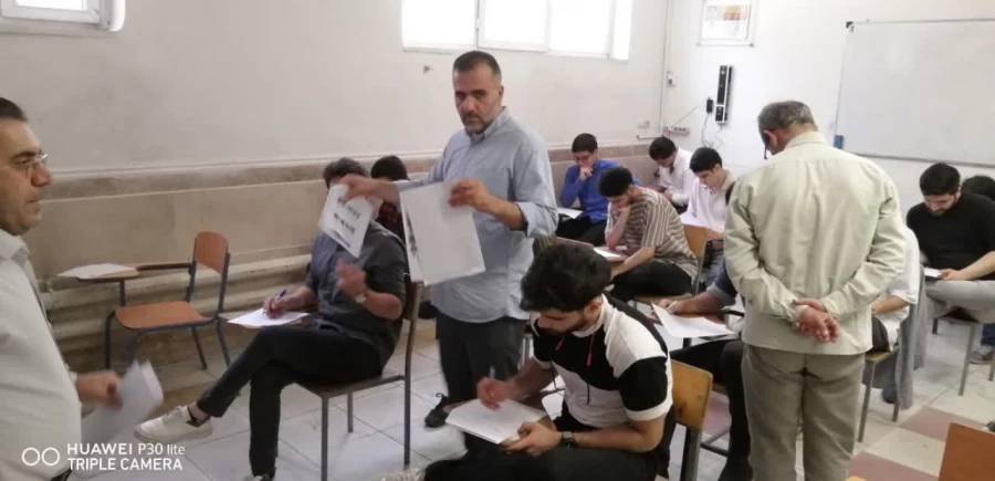 سومین روز برگزاری آرام و مطلوب امتحانات پایان نیمسال دوم سال تحصیلی ۲-۱۴۰۱ در پردیس شهید مفتح شهرری 2
