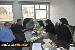 حضور تیم ارزیاب مدیریت استان جهت بازدید از پردیس 4