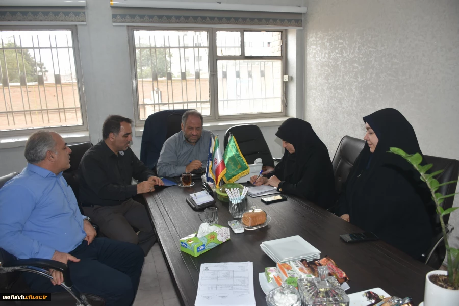 حضور تیم ارزیاب مدیریت استان جهت بازدید از پردیس 4