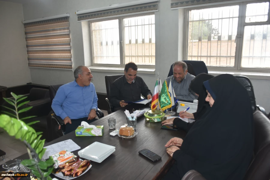 حضور تیم ارزیاب مدیریت استان جهت بازدید از پردیس 5