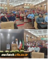 برگزاری جلسه افتتاحیه و توجیهی ۳۲۶ سربازمعلم استان  تهران و استان های هم جوار در پردیس  شهید مفتح شهرری