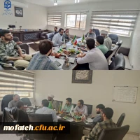 دومین جلسه شورای فرهنگی پردیس شهید مفتح شهر ری در سال تحصیلی جدید 