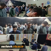 برپایی نماز با شکوه در پردی سشهید مفتح شهر ری