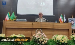 دکتر علی اصغر یزدانی؛ معاون توسعه منابع و امور دانشجویی دانشگاه فرهنگیان استان تهران در آیین استقبال از نودانشجو معلمان و گرامی داشت یوم الله سیزده آبان