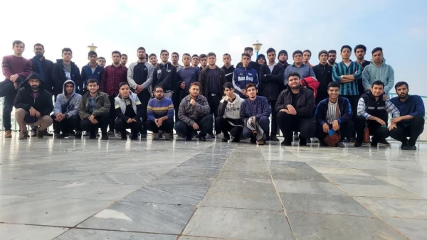 مراسم استقبال همراه با برگزاری دوره تفریحی_تربیتی قم توسط بسیج دانشجویی پردیس شهید مفتح برگزار شد. 4