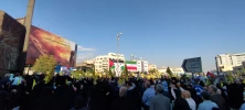 نمایی دیگر از دانشجومعلمان شرکت کننده در مراسم حامیان کودکان شهید در غزه 11