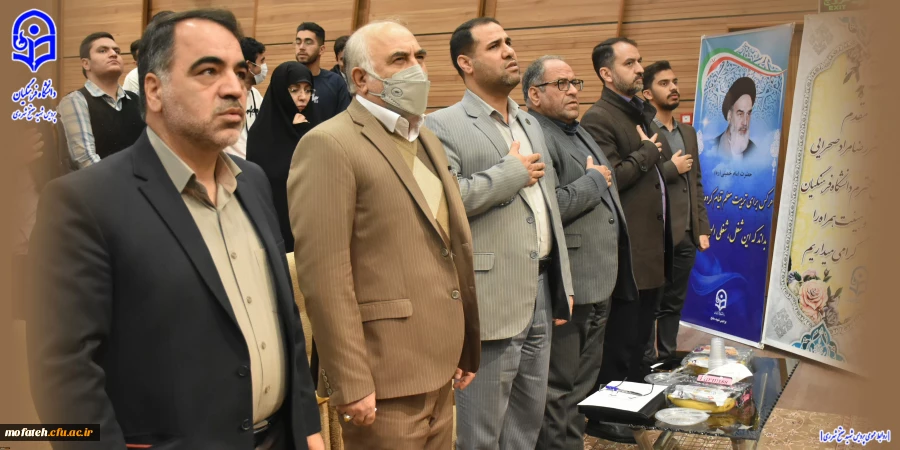 ریاست اسبق دانشگاه فرهنگیان و مقام عالی وزارت در پردیس شهید مفتح شهرری به مناسبت روز دانشجو 3