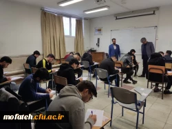 بازدید تیم ارزیاب آموزشی از روند برگزاری آزمون های دانشجومعلمان پردیس شهید مفتح شهرری 3