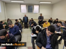 بازدید تیم ارزیاب آموزشی از روند برگزاری آزمون های دانشجومعلمان پردیس شهید مفتح شهرری 7