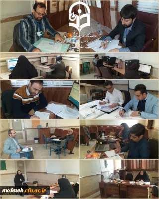 گزارش تصویری؛

روز دوم برگزاری ارزیابی استخدامی دانشگاه فرهنگیان  در پردیس شهید مفتح شهر ری