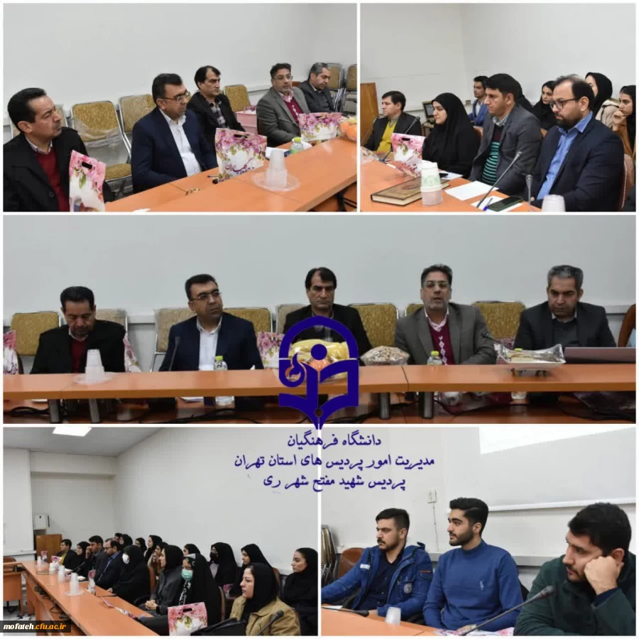 برگزاری جلسه دفاعیه سرکار خانم طاهری فر 2