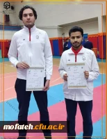 کسب عناوین برتر توسط دانشجومعلمان پردیس شهید مفتح شهر ری در مسابقات قهرمانی کشور : 2