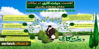 پیام گرامی داشت؛

15 اسفند روز درختکاری گرامی باد.