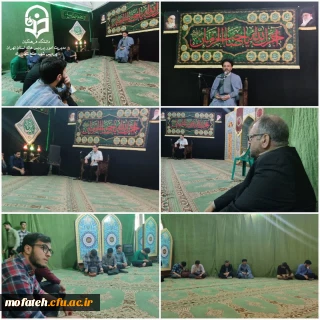 گزارش تصویری؛

به همت هئیت حضرت بقیه الله الاعظم (عج) | پردیس شهید مفتح شهر ری برگزار شد؛