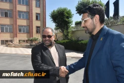 حضور آقای دکتر ابراهیمی؛ سرپرست معاونت فرهنگی و تربیتی و خانم دکتر موسوی؛ مدیر کل فرهنگی دانشگاه فرهنگیان در پردیس شهید مفتح و بازدید از بخش های مختلف این پردیس 2