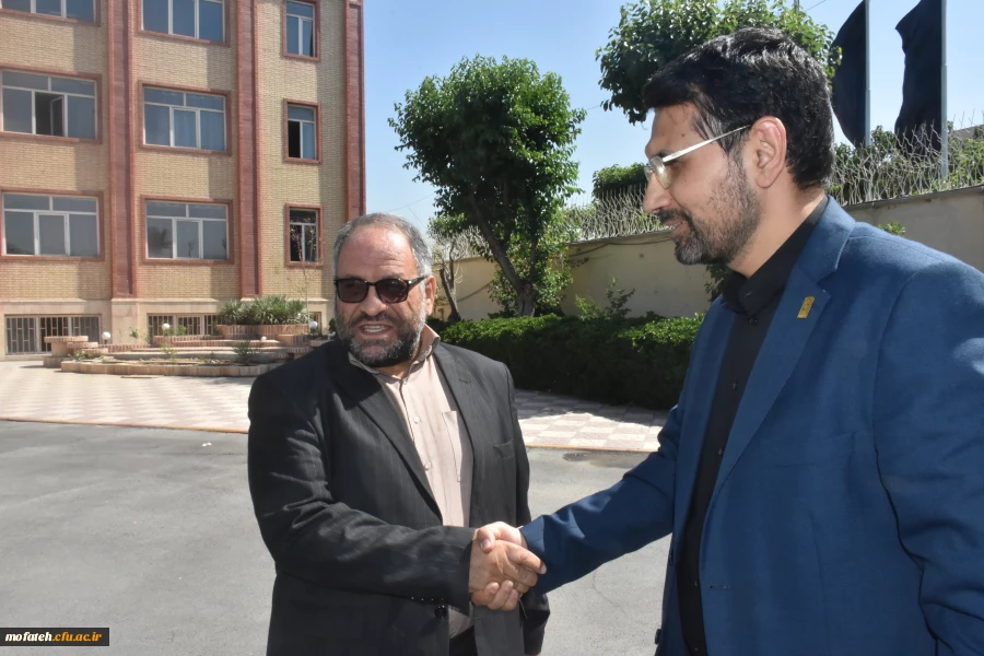 حضور آقای دکتر ابراهیمی؛ سرپرست معاونت فرهنگی و تربیتی و خانم دکتر موسوی؛ مدیر کل فرهنگی دانشگاه فرهنگیان در پردیس شهید مفتح و بازدید از بخش های مختلف این پردیس 2