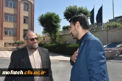 حضور آقای دکتر ابراهیمی؛ سرپرست معاونت فرهنگی و تربیتی و خانم دکتر موسوی؛ مدیر کل فرهنگی دانشگاه فرهنگیان در پردیس شهید مفتح و بازدید از بخش های مختلف این پردیس 3