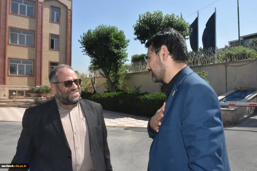 حضور آقای دکتر ابراهیمی؛ سرپرست معاونت فرهنگی و تربیتی و خانم دکتر موسوی؛ مدیر کل فرهنگی دانشگاه فرهنگیان در پردیس شهید مفتح و بازدید از بخش های مختلف این پردیس 3
