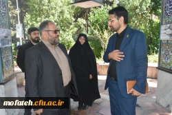 حضور آقای دکتر ابراهیمی؛ سرپرست معاونت فرهنگی و تربیتی و خانم دکتر موسوی؛ مدیر کل فرهنگی دانشگاه فرهنگیان در پردیس شهید مفتح و بازدید از بخش های مختلف این پردیس 6