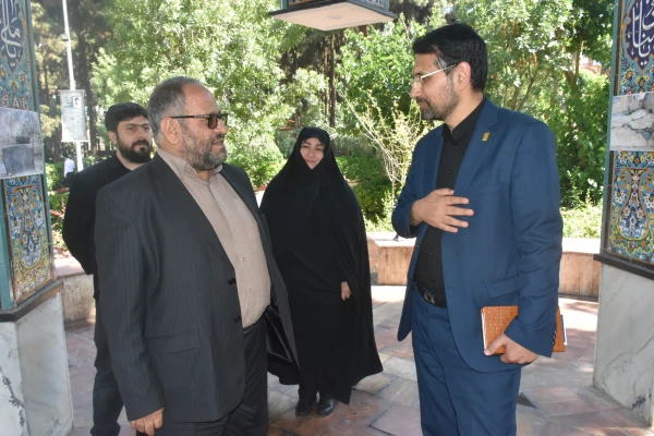 حضور آقای دکتر ابراهیمی؛ سرپرست معاونت فرهنگی و تربیتی و خانم دکتر موسوی؛ مدیر کل فرهنگی دانشگاه فرهنگیان در پردیس شهید مفتح و بازدید از بخش های مختلف این پردیس 6