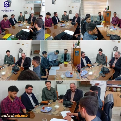 در دفتر امور دانشجویی برگزار شد:

اولین جلسه شورای صنفی ۱۴۰۴_۱۴۰۳